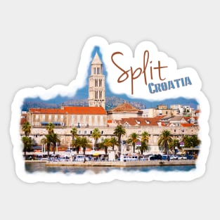 Split, Croatia: Waterfront Sticker